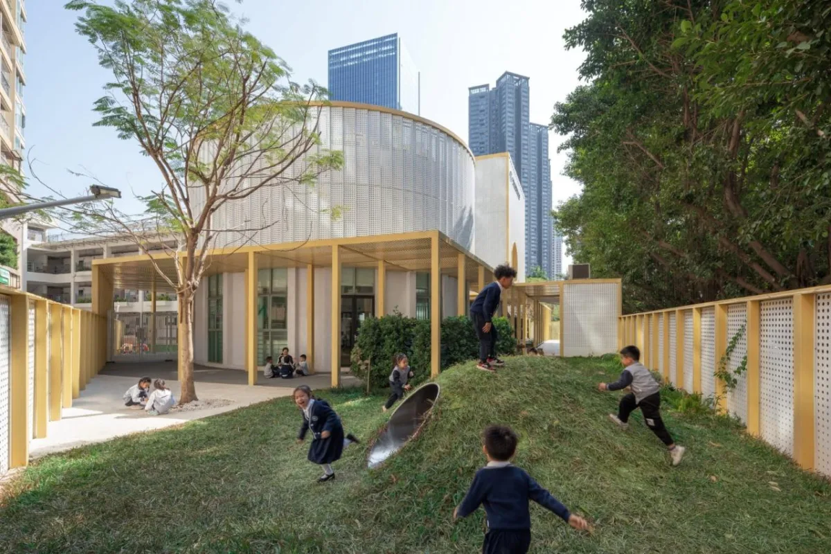 BIM建筑|新安海贝幼儿园改造 / 深圳对角线建筑设计