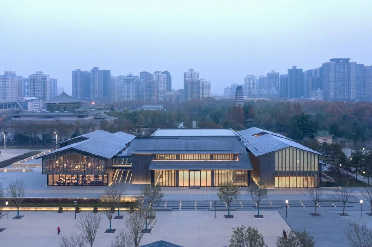 BIM建筑|安仁坊遗址展示厅与安仁驿馆 / 上海秉仁建筑师事务所