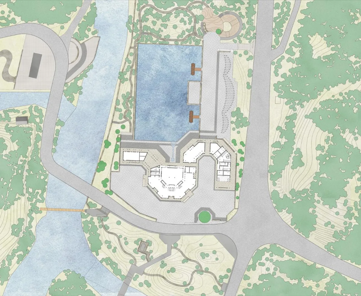 BIM建筑|龙形建筑：康县全域旅游游客集散中心 / 共生建筑Farmerson Architects