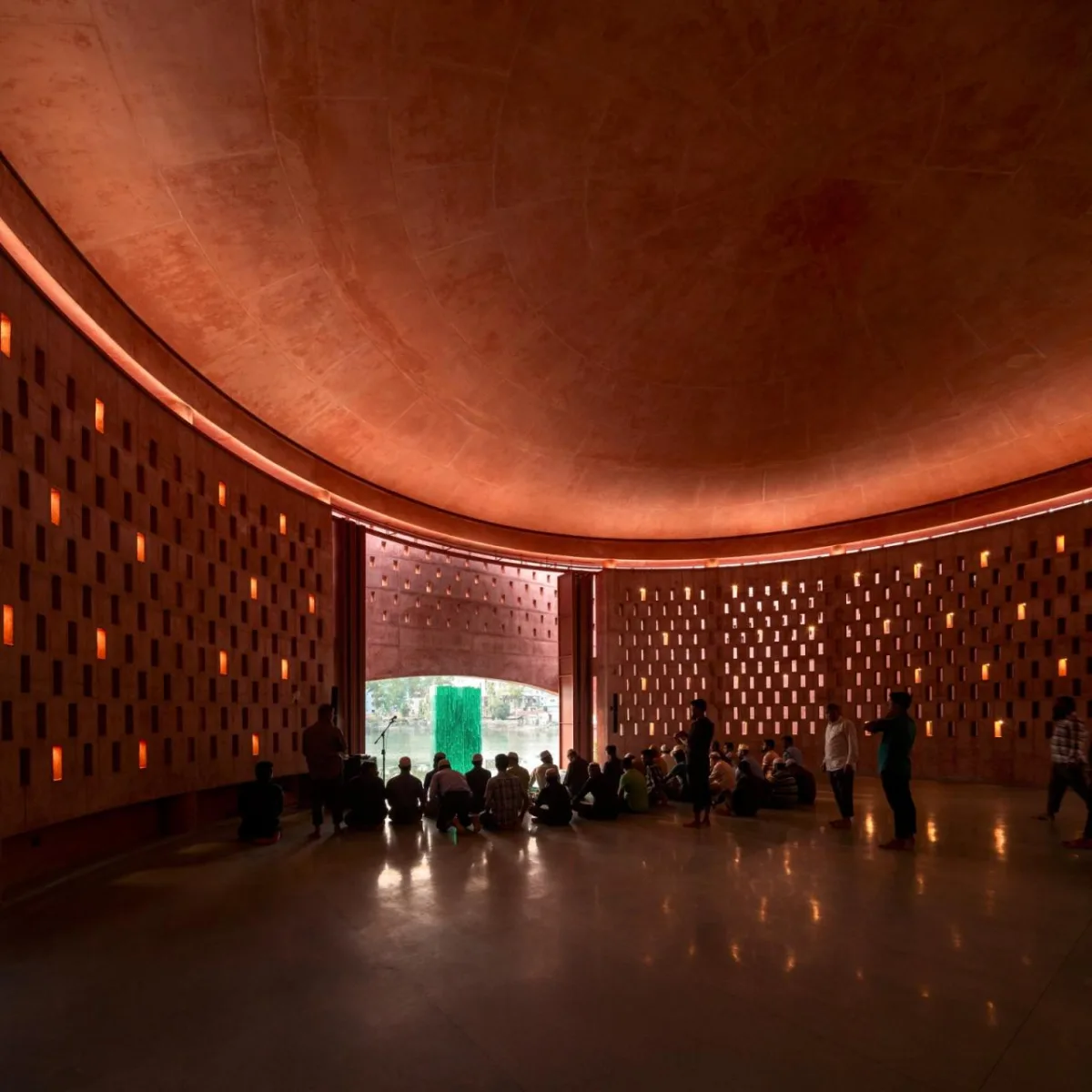 BIM建筑|泽本内萨清真寺 / Studio Morphogenesis