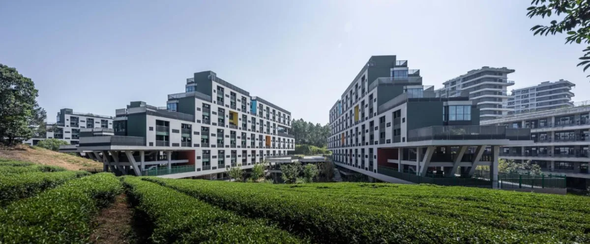 BIM建筑|景德镇艺术职业大学山谷学生公寓 / 清华大学建筑设计研究院