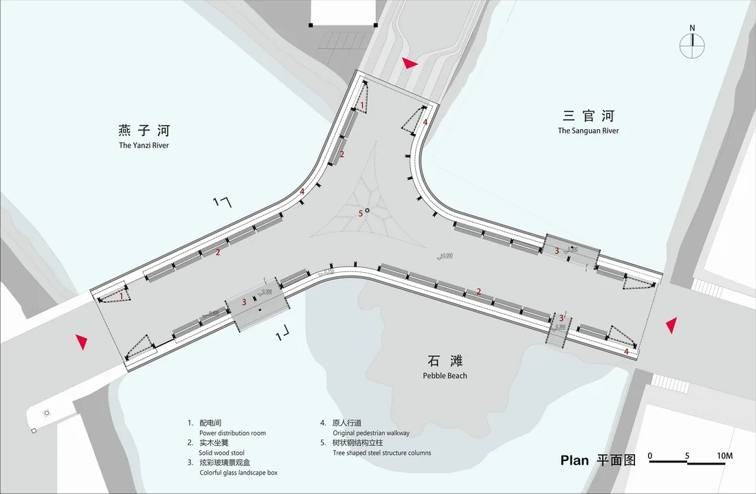 BIM建筑|康县新人字桥及周边商业街更新设计 / 三文建筑 何崴工作室