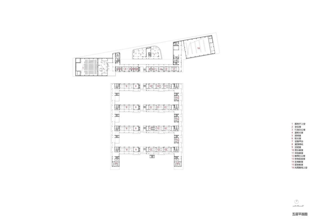 BIM建筑|苏州大学高邮实验学校 / 九城都市建筑