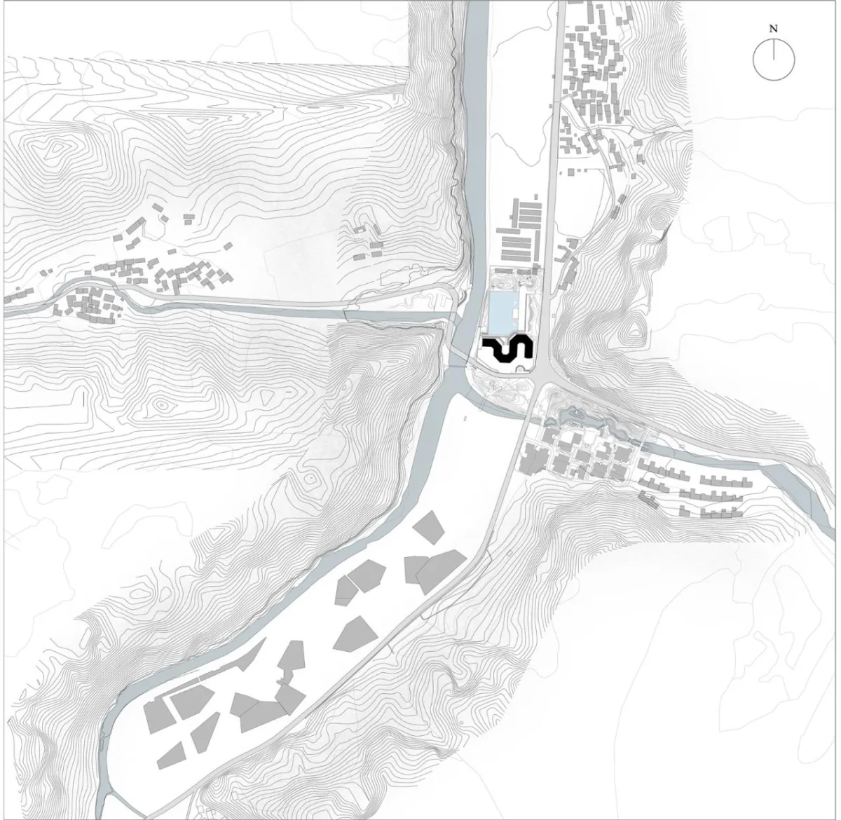 BIM建筑|龙形建筑：康县全域旅游游客集散中心 / 共生建筑Farmerson Architects