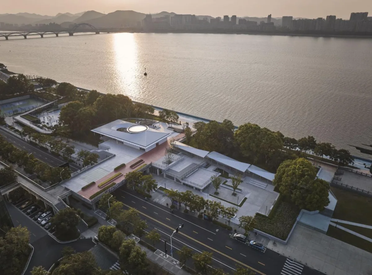 BIM建筑|杭州滨江公共空间·涧石驿与停云驿 / 同济原作设计工作室