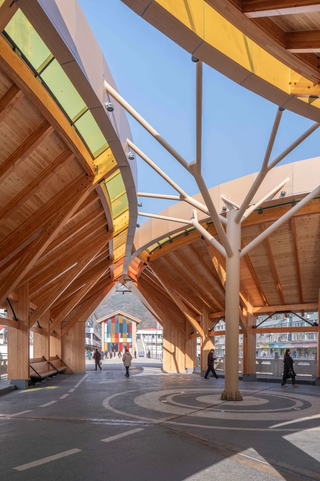 BIM建筑|康县新人字桥及周边商业街更新设计 / 三文建筑 何崴工作室