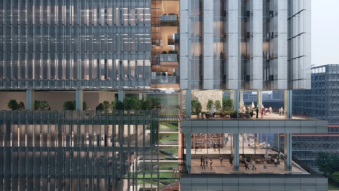 BIM建筑|中标候选方案：深圳宝安客运中心“工业上楼”项目 / SOPA祚诚建筑