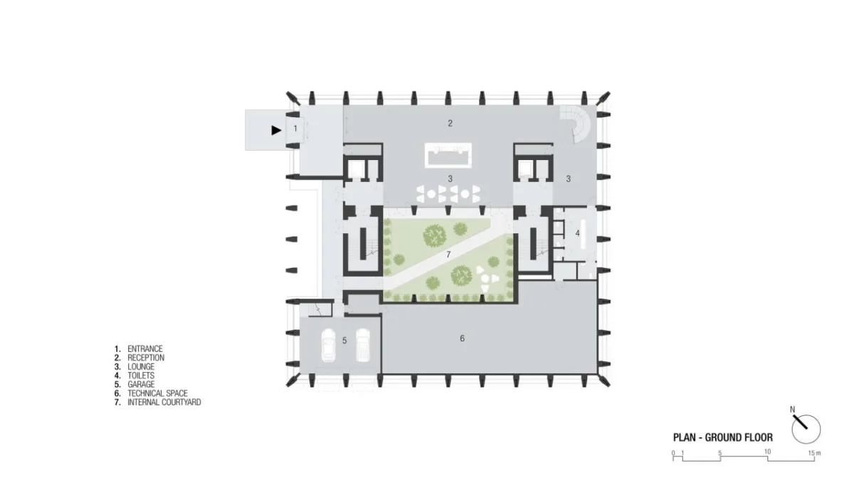 BIM建筑|第二外墙，Bonfiglioli 总部 / Peter Pichler Architecture