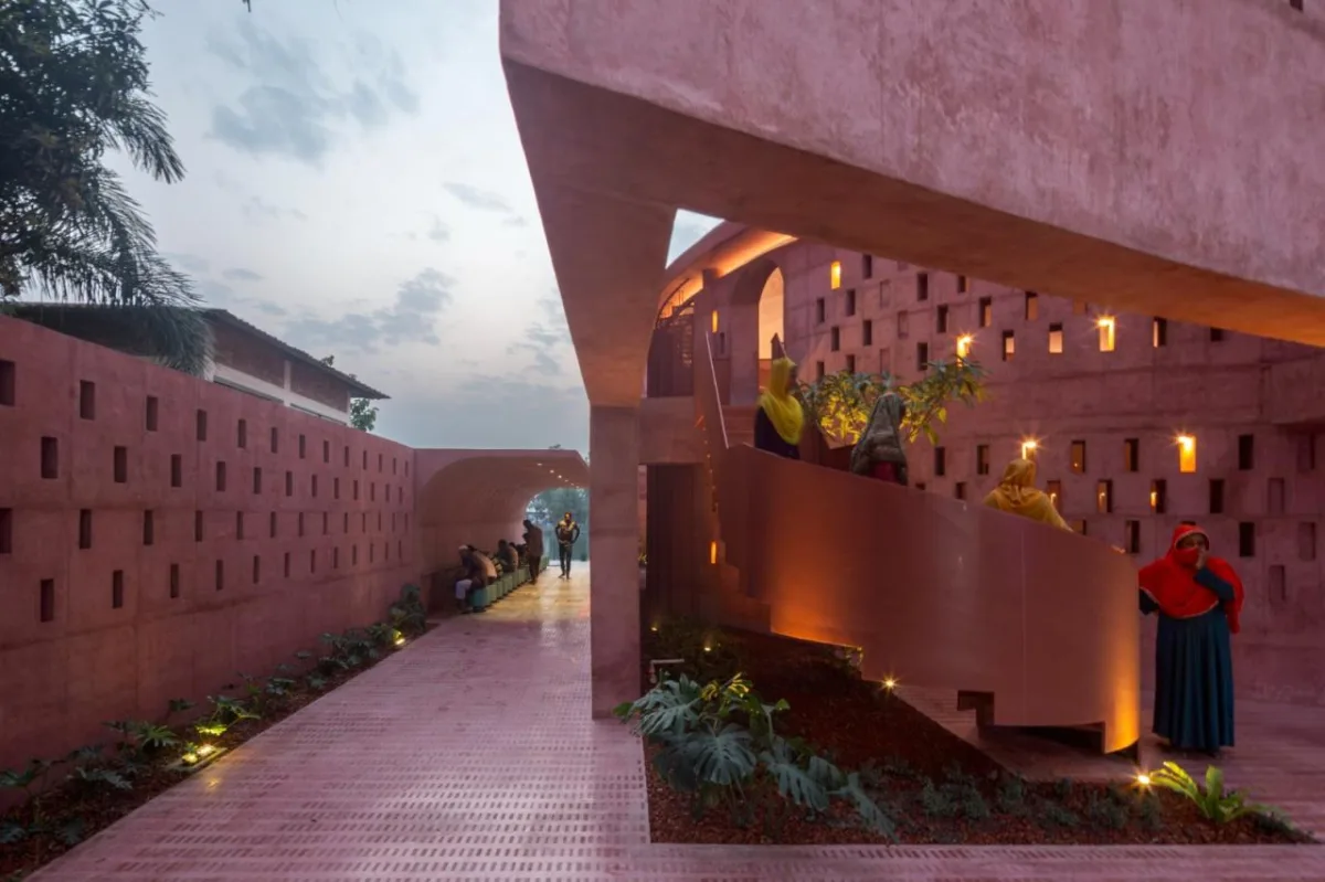 BIM建筑|泽本内萨清真寺 / Studio Morphogenesis