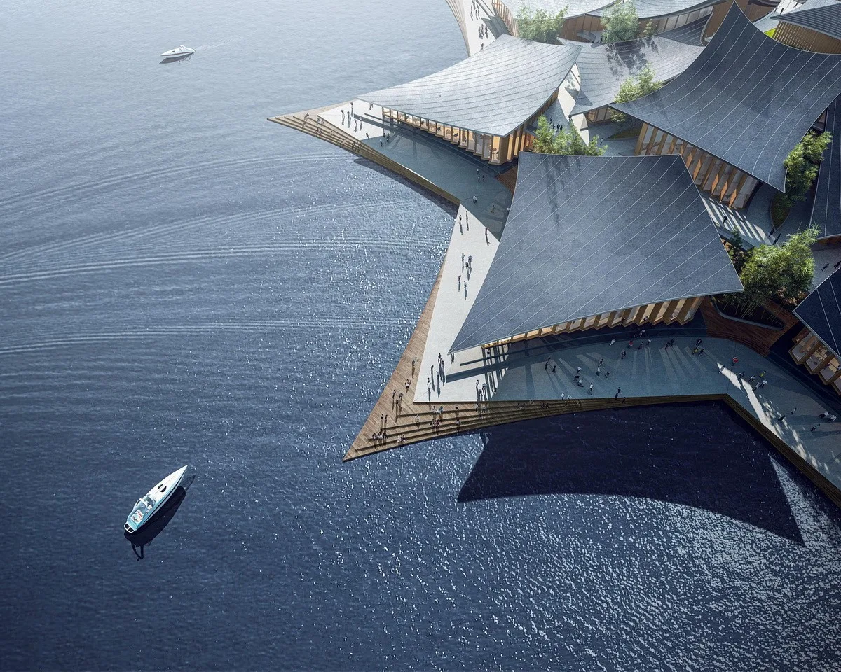 BIM建筑|天府水上会议中心 / MARS Studio 星球建筑事务所
