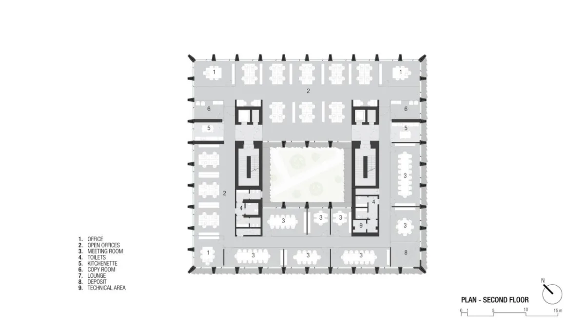BIM建筑|第二外墙，Bonfiglioli 总部 / Peter Pichler Architecture