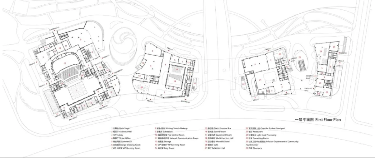 BIM建筑|温州高新文化广场 / 同济大学建筑设计研究院