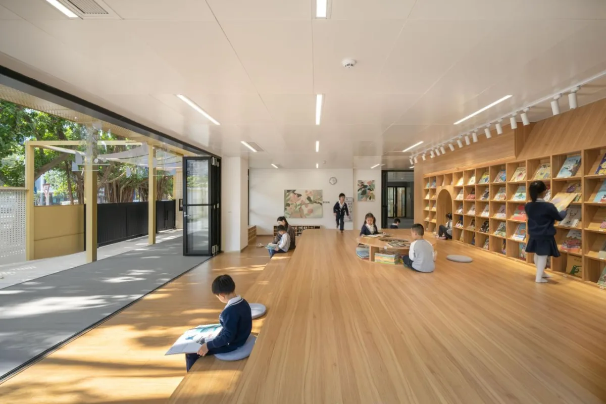 BIM建筑|新安海贝幼儿园改造 / 深圳对角线建筑设计