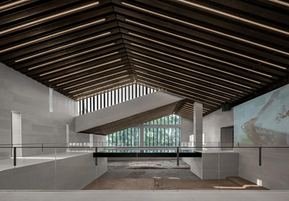 BIM建筑|安仁坊遗址展示厅与安仁驿馆 / 上海秉仁建筑师事务所