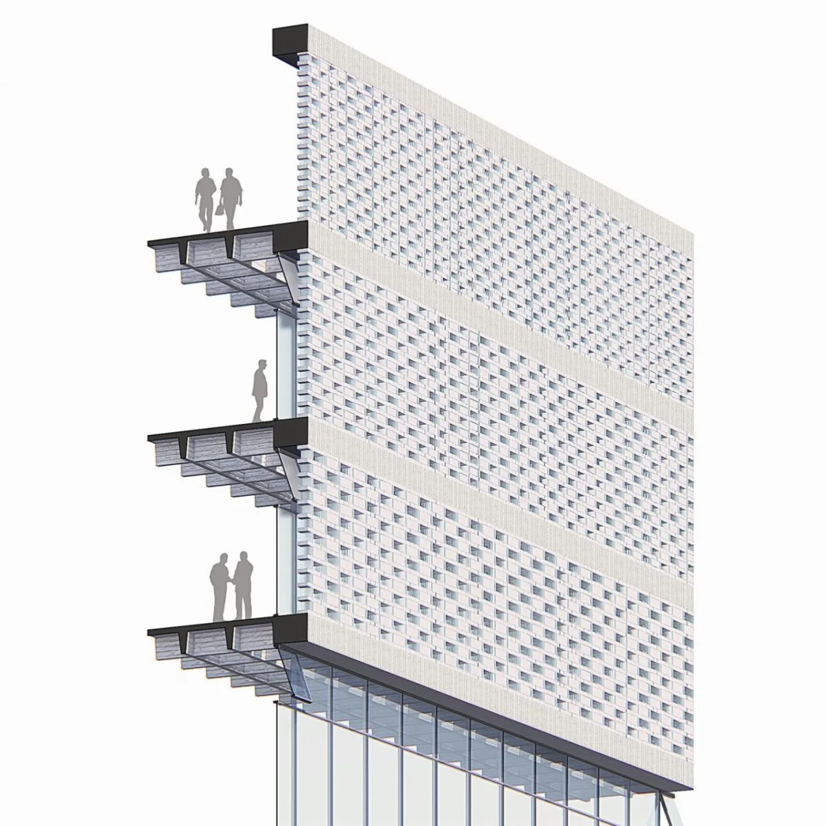 BIM建筑|锡宝行 / 非常建筑