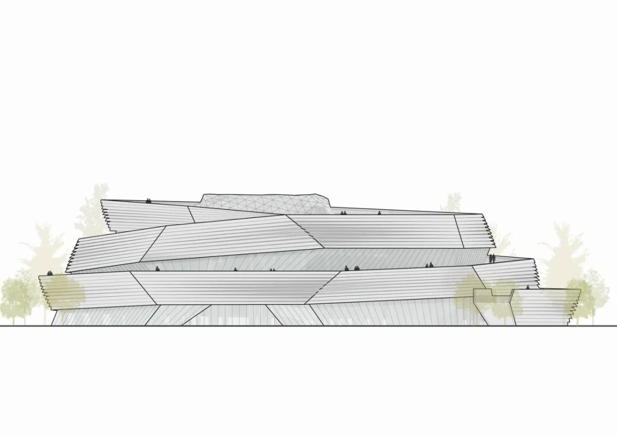 BIM建筑|云艺术中心 / 林琮然新作