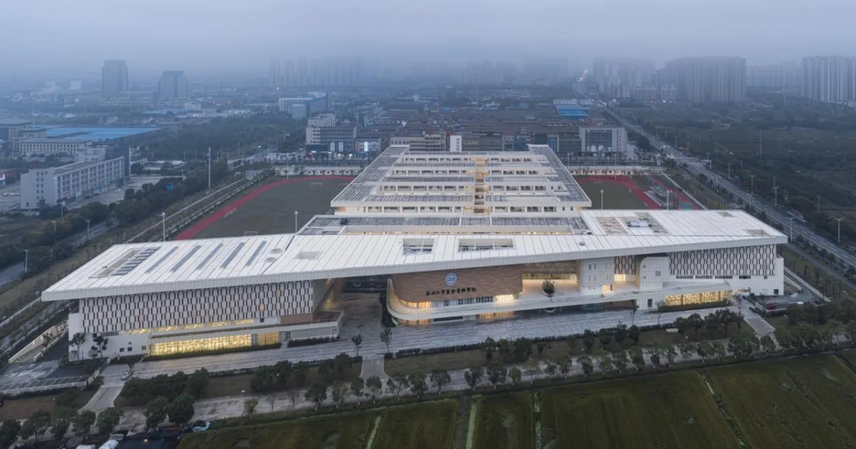 BIM建筑|苏州大学高邮实验学校 / 九城都市建筑