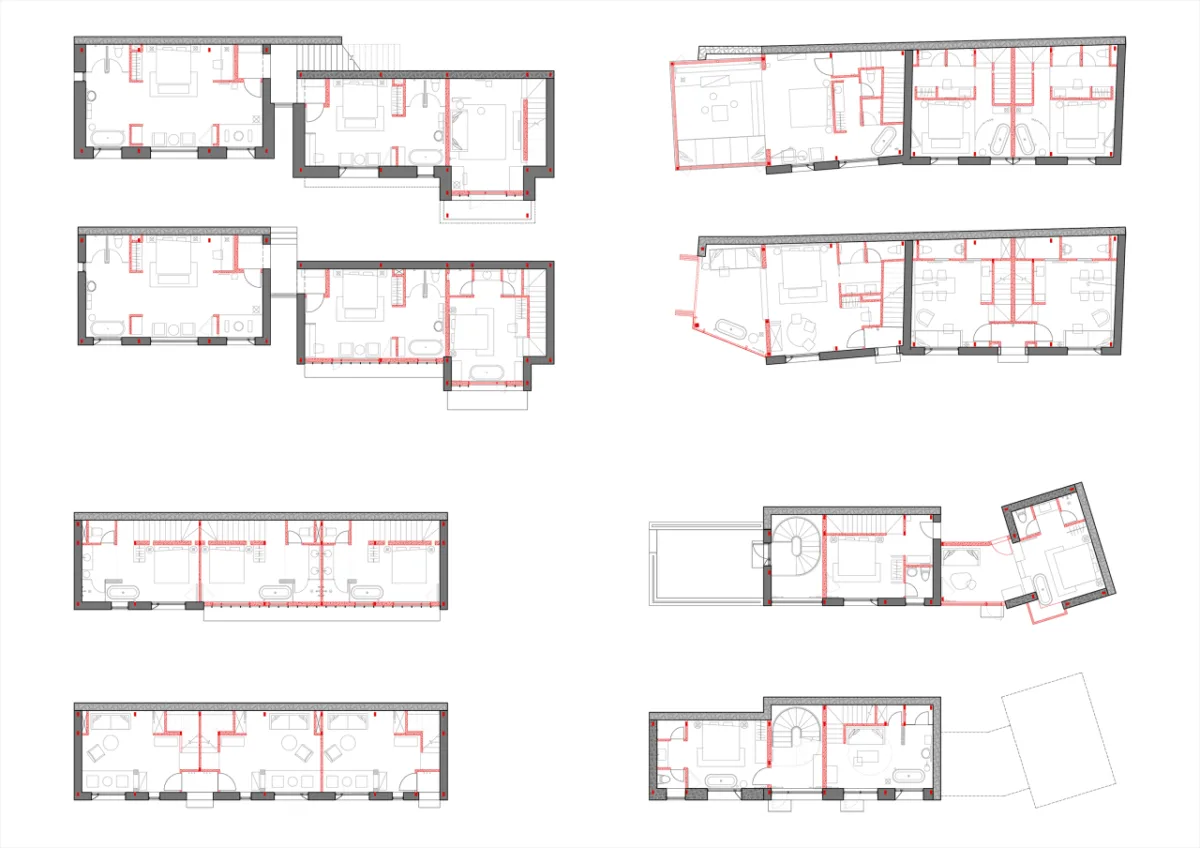 BIM建筑|崖居古村的新生：松阳•飞蔦集二期 / 孟凡浩-line+建筑事务所