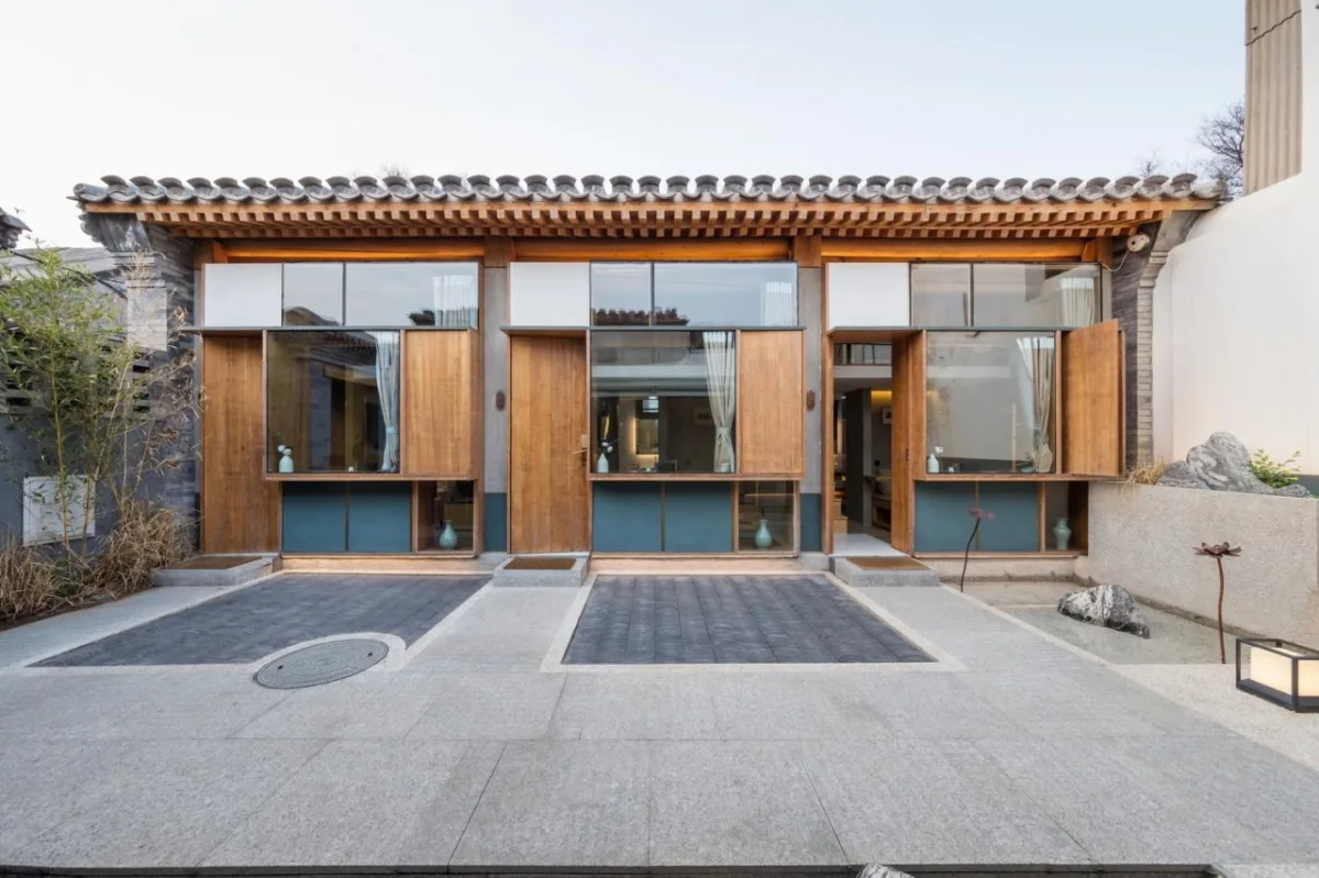 BIM建筑|刘海胡同：合院民宿 / 王维仁建筑设计研究室
