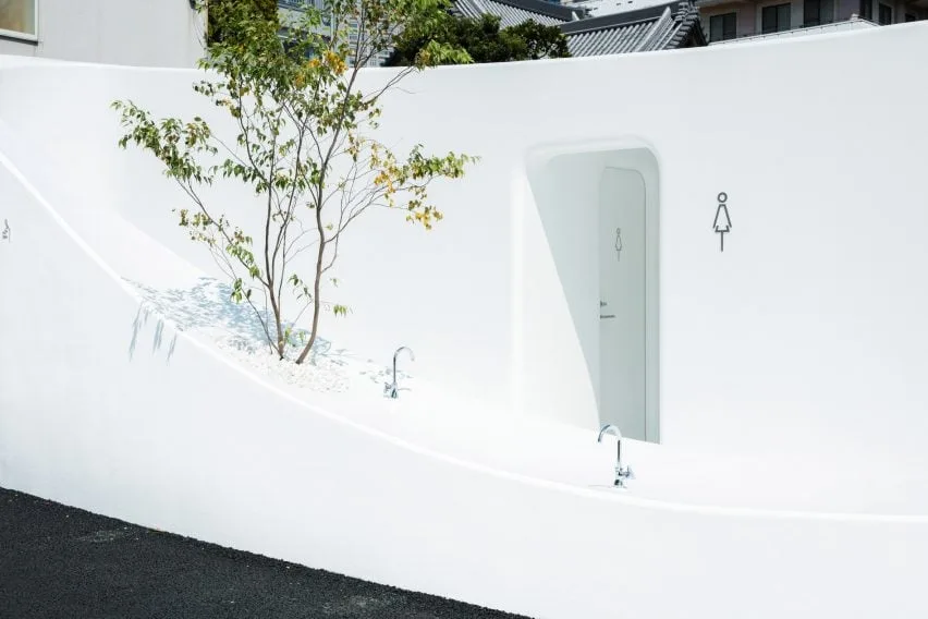 BIM建筑|藤本壮介的东京厕所包含细长的公共水槽