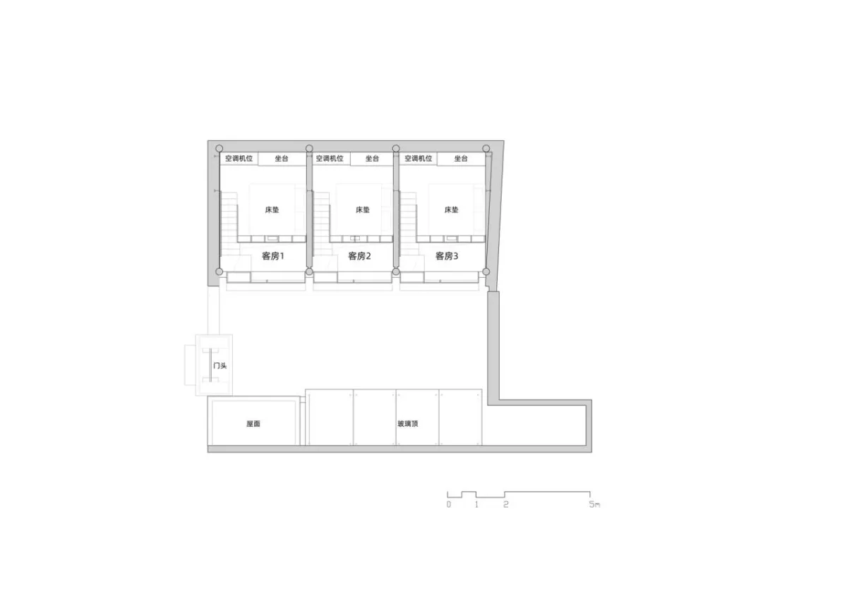 BIM建筑|刘海胡同：合院民宿 / 王维仁建筑设计研究室