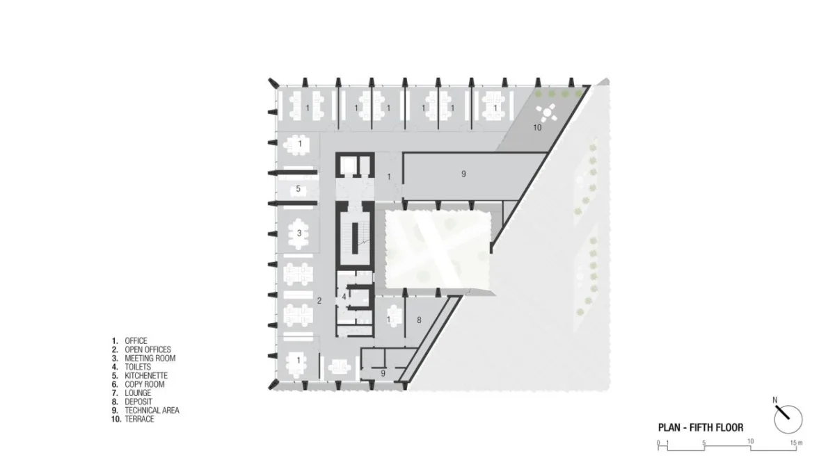 BIM建筑|第二外墙，Bonfiglioli 总部 / Peter Pichler Architecture
