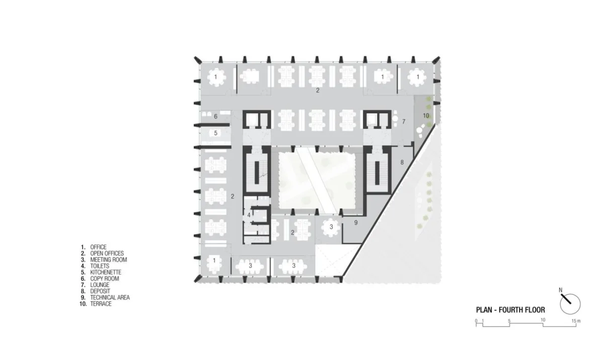BIM建筑|第二外墙，Bonfiglioli 总部 / Peter Pichler Architecture