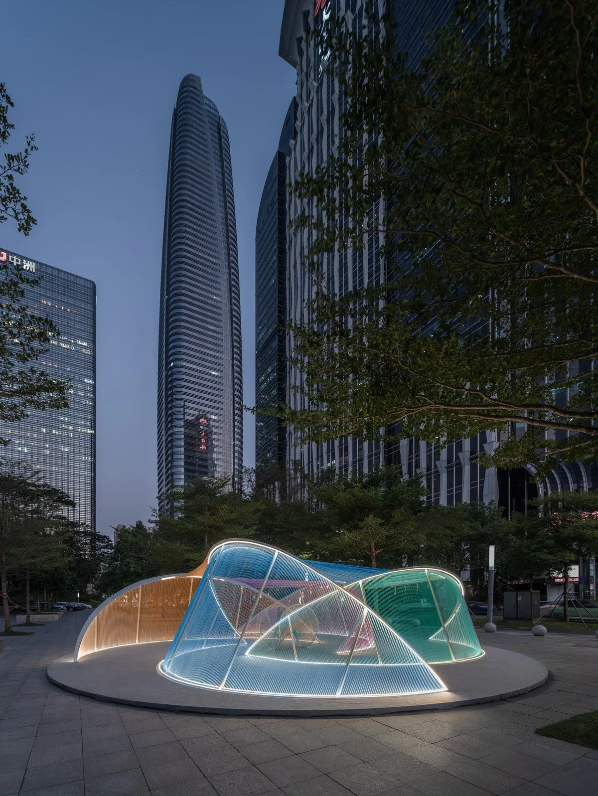 BIM建筑|深圳光影艺术季-屿 / MARS星球建筑