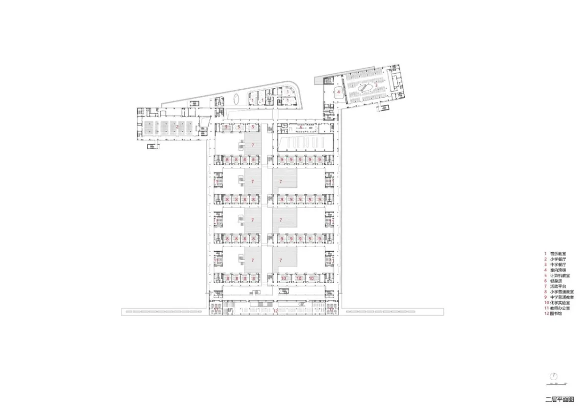 BIM建筑|苏州大学高邮实验学校 / 九城都市建筑