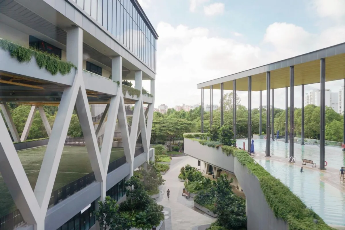 BIM建筑|SAFRA 蔡厝港会所 / DP Architects Pte Ltd