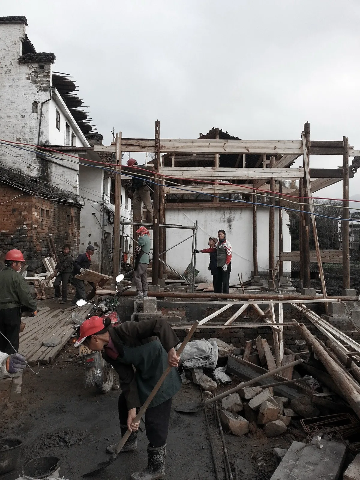 BIM建筑|村庄文化：一砖一瓦，寻回乡愁，婺源篁岭营造记 / 婺源县村庄文化传媒有限公司