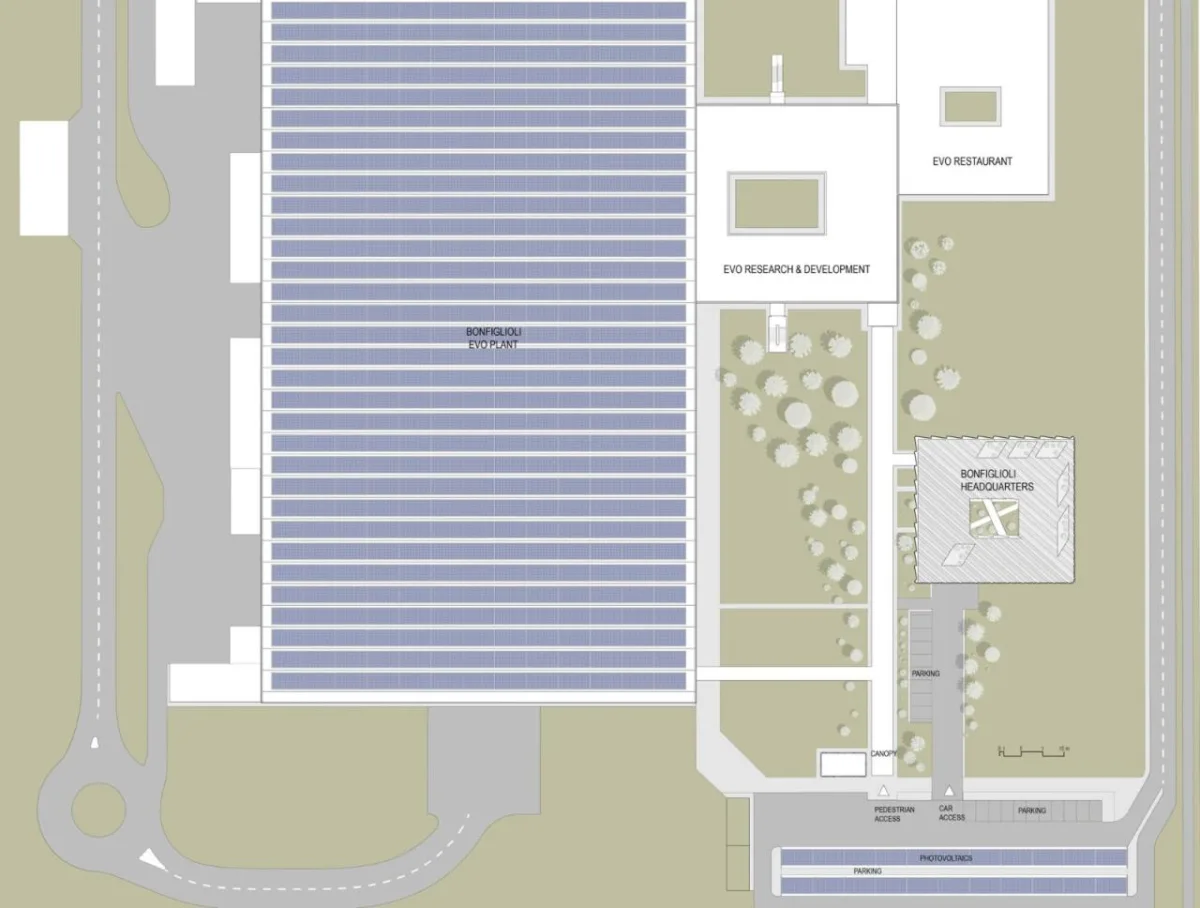 BIM建筑|第二外墙，Bonfiglioli 总部 / Peter Pichler Architecture