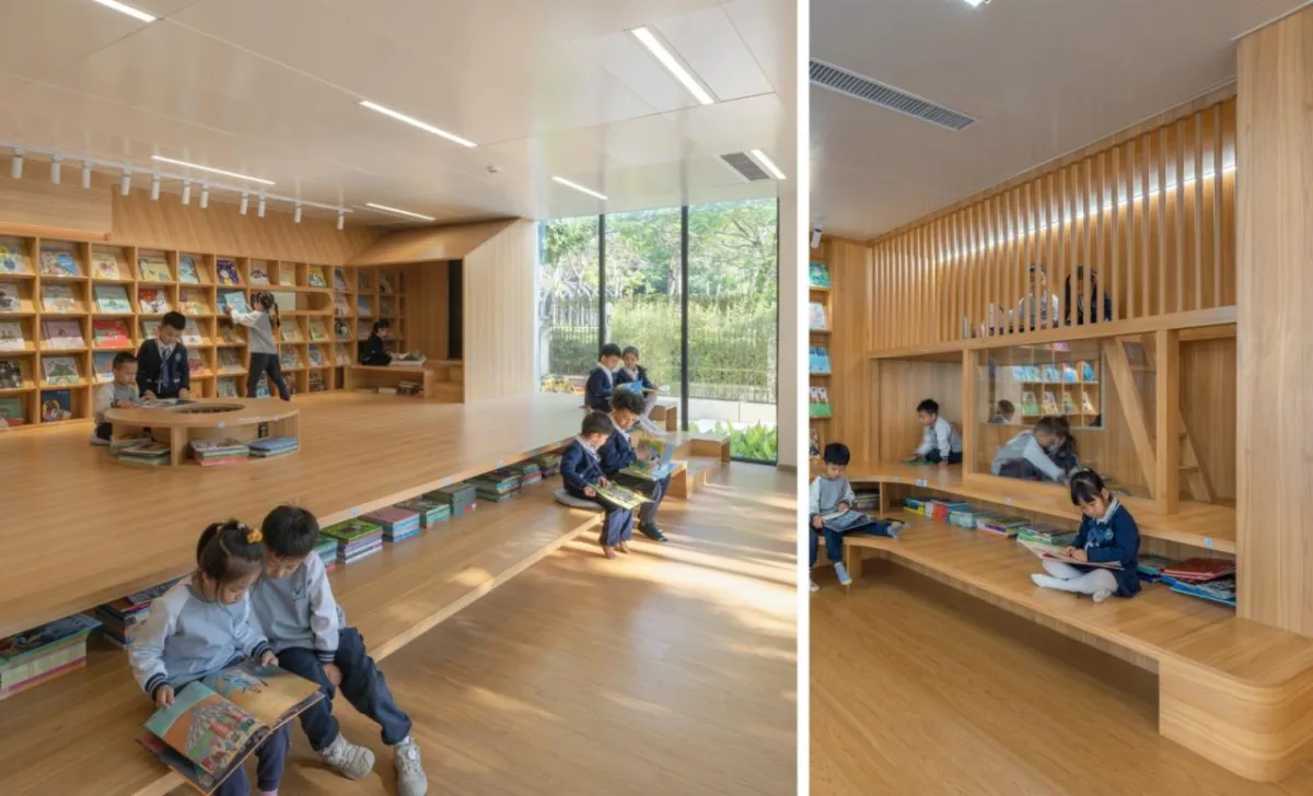 BIM建筑|新安海贝幼儿园改造 / 深圳对角线建筑设计