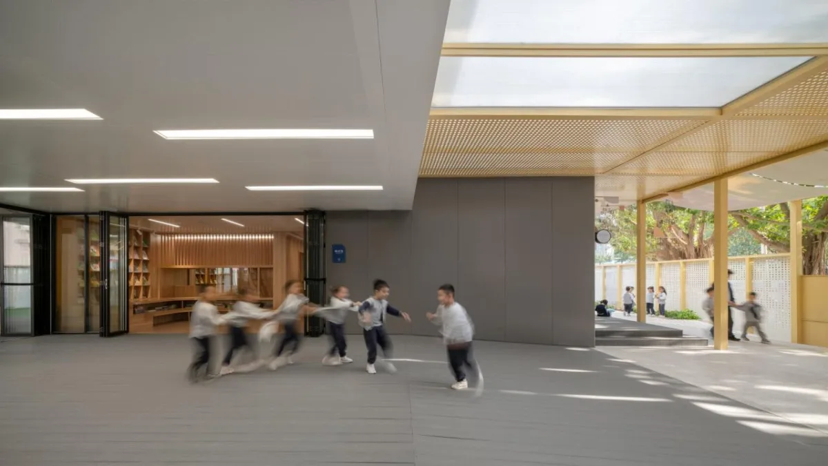 BIM建筑|新安海贝幼儿园改造 / 深圳对角线建筑设计