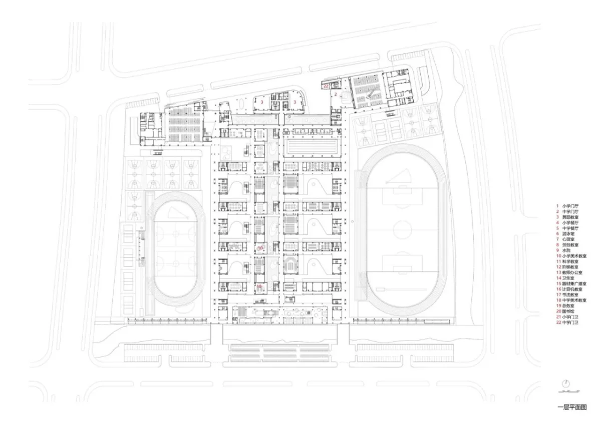 BIM建筑|苏州大学高邮实验学校 / 九城都市建筑