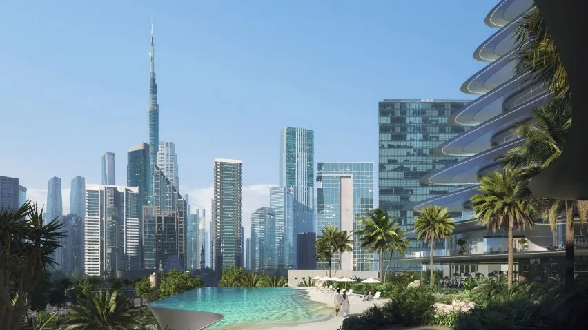 BIM建筑|豪车厂商布加迪设计第一座超高层住宅