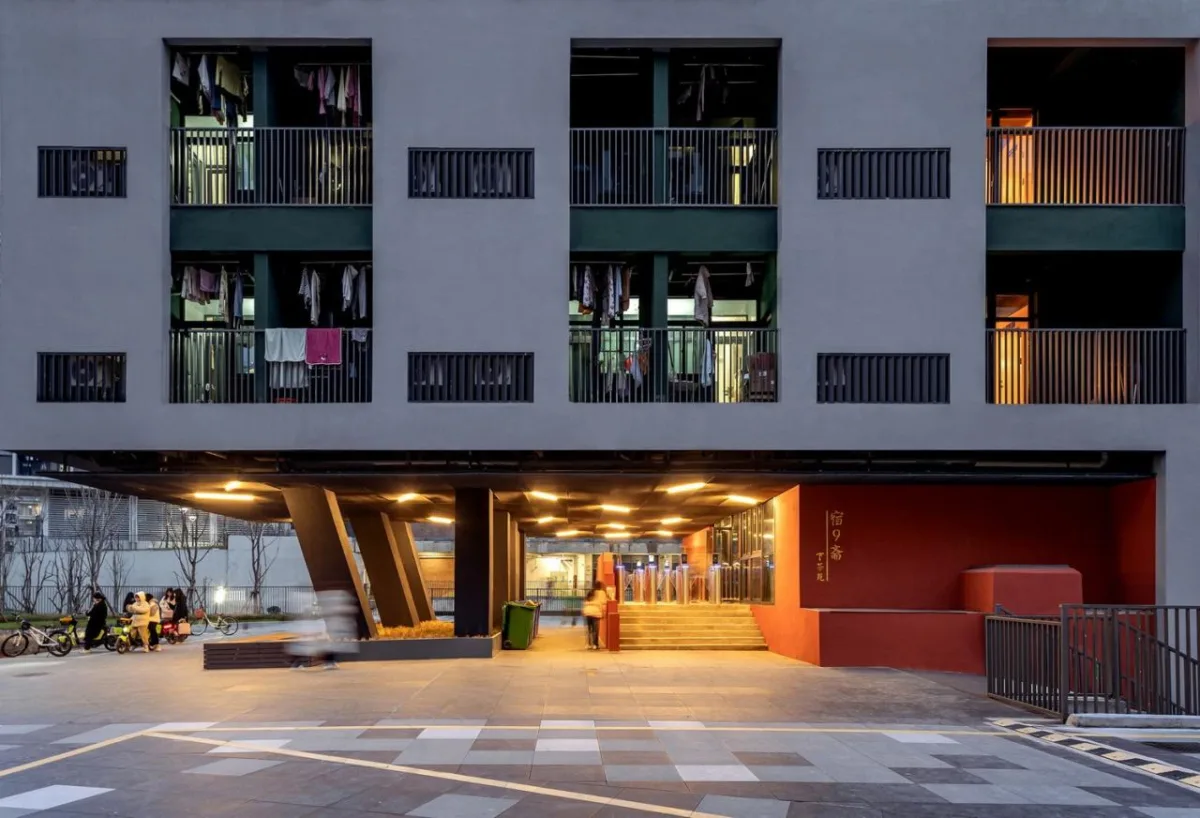 BIM建筑|景德镇艺术职业大学山谷学生公寓 / 清华大学建筑设计研究院