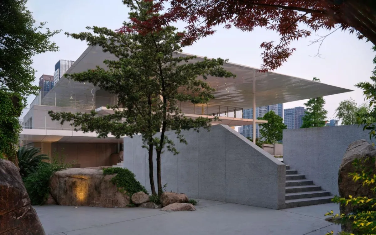 BIM建筑|杭州滨江公共空间·涧石驿与停云驿 / 同济原作设计工作室