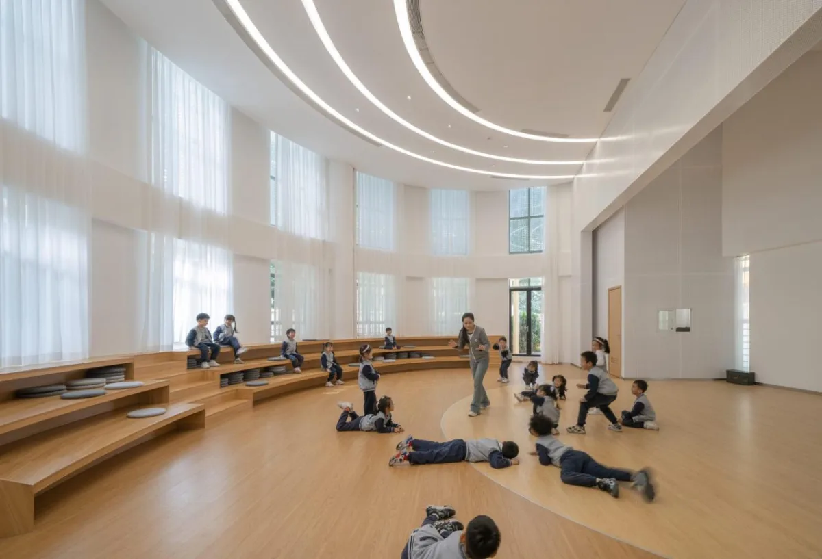 BIM建筑|新安海贝幼儿园改造 / 深圳对角线建筑设计