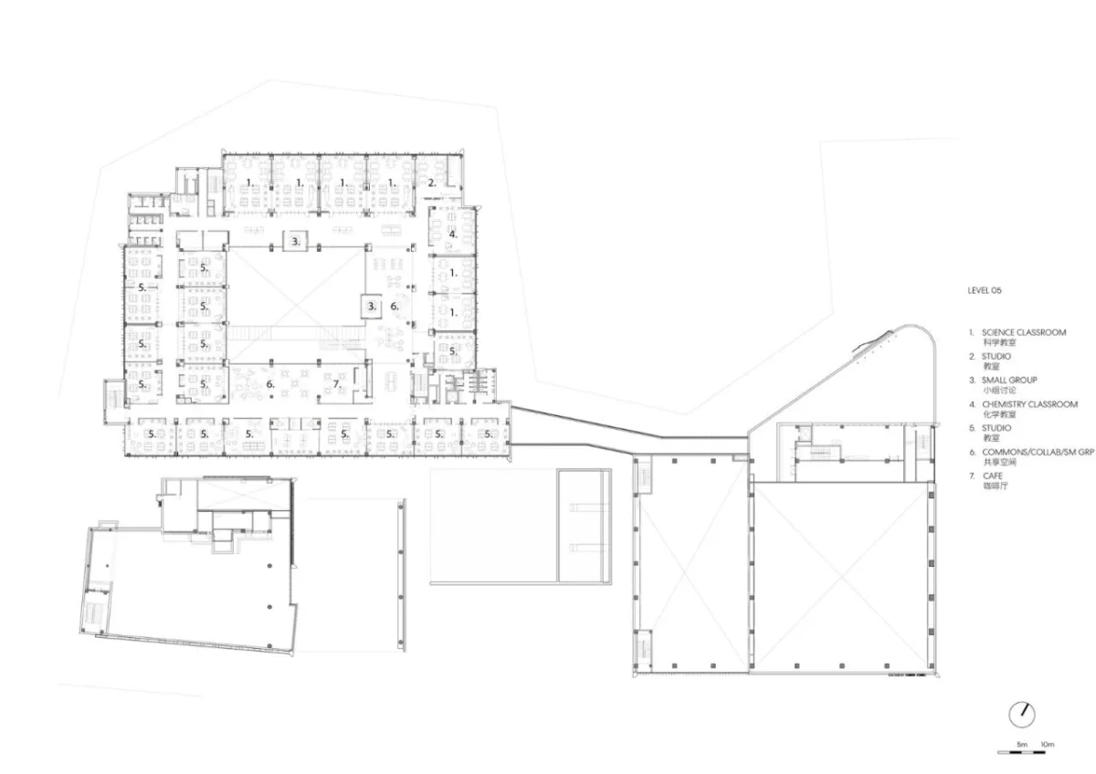 BIM建筑|广州美国人外籍人员子女学校科学城校区 / Perkins&Will