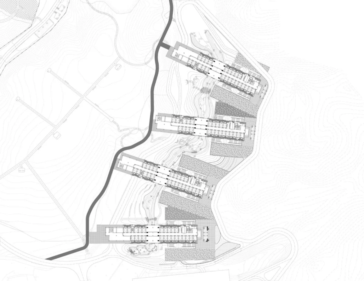 BIM建筑|景德镇艺术职业大学山谷学生公寓 / 清华大学建筑设计研究院