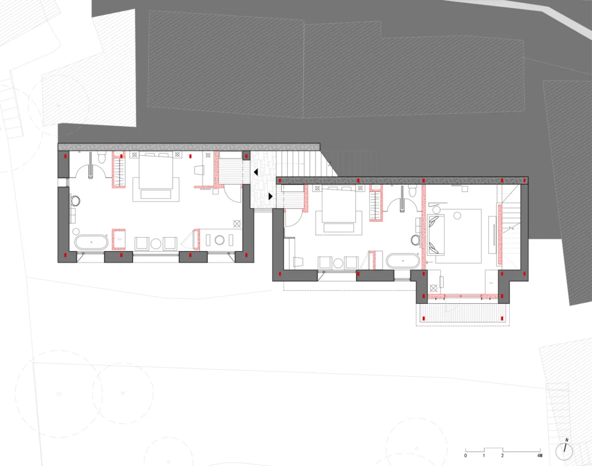 BIM建筑|崖居古村的新生：松阳•飞蔦集二期 / 孟凡浩-line+建筑事务所