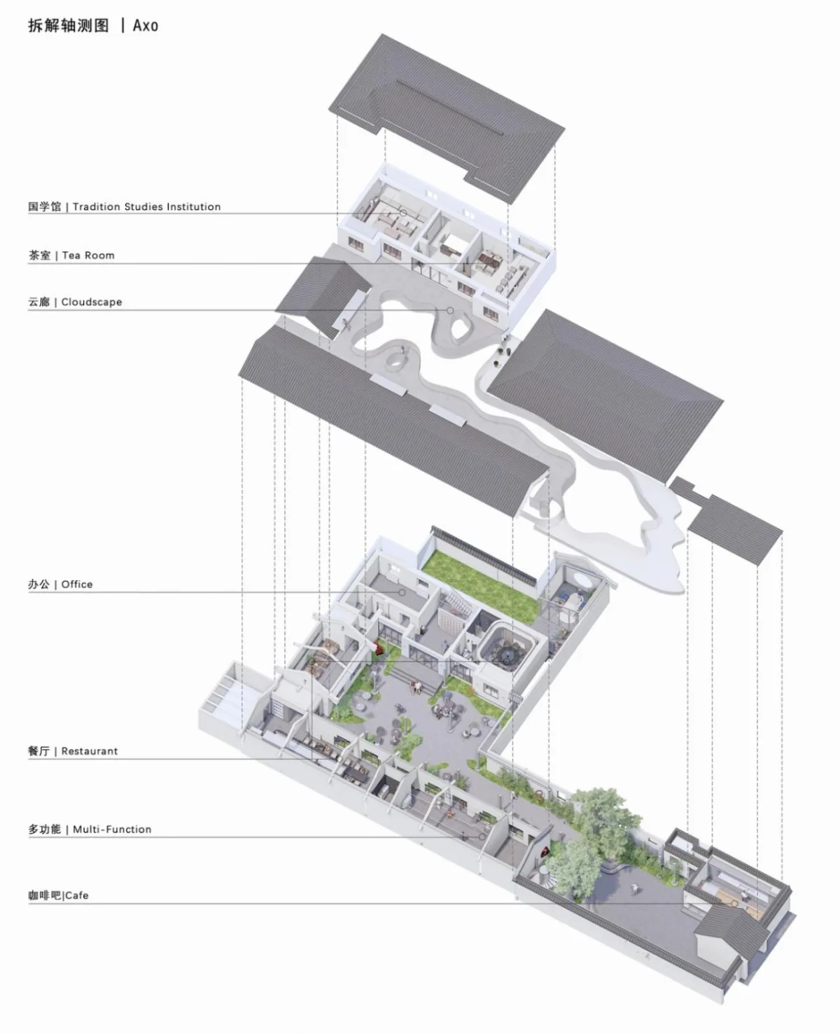 BIM建筑|Courtyard 35 号院 —“别有洞天” / 未/WAY Studio