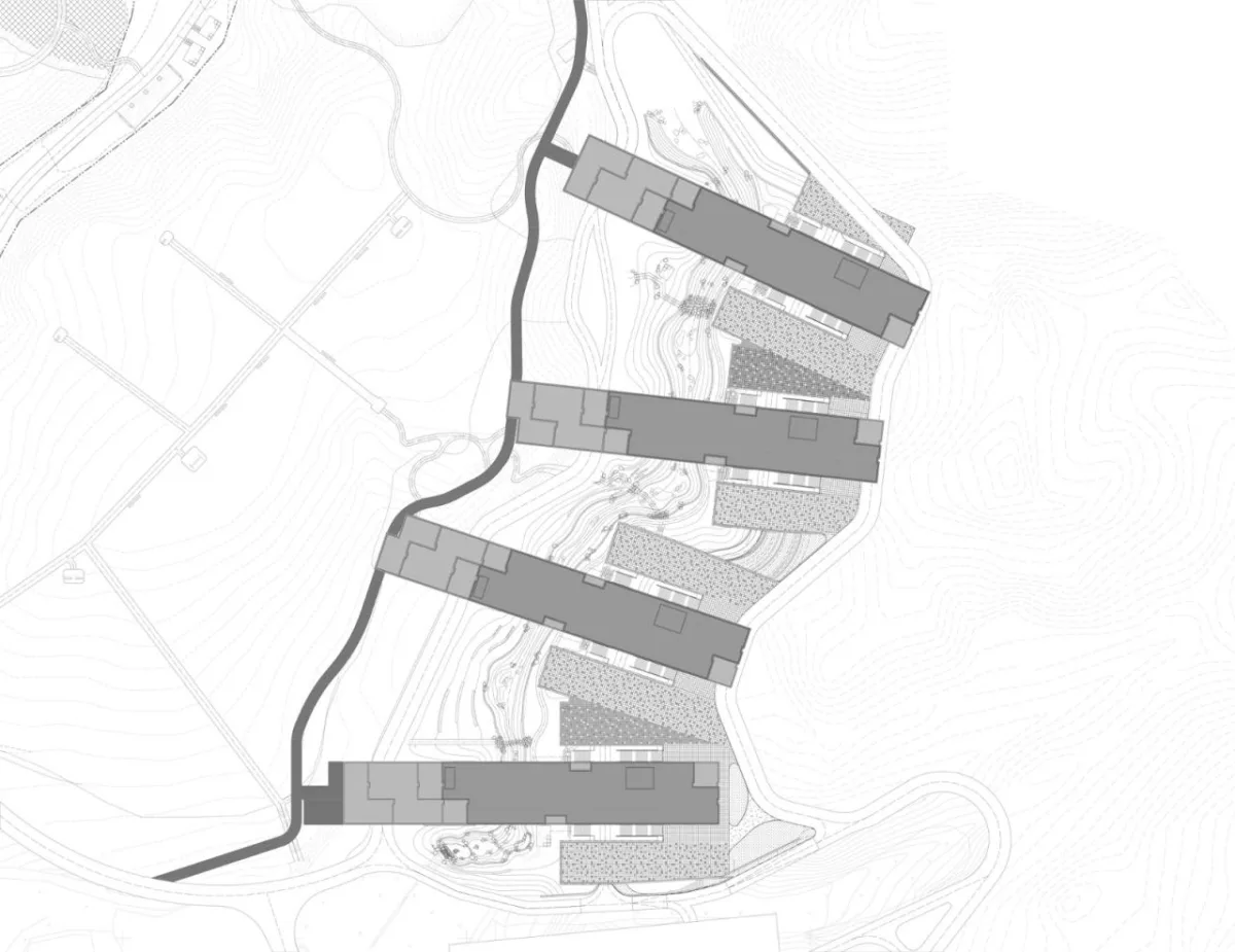 BIM建筑|景德镇艺术职业大学山谷学生公寓 / 清华大学建筑设计研究院