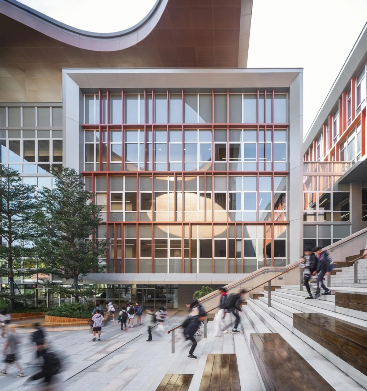 BIM建筑|广州美国人外籍人员子女学校科学城校区 / Perkins&Will