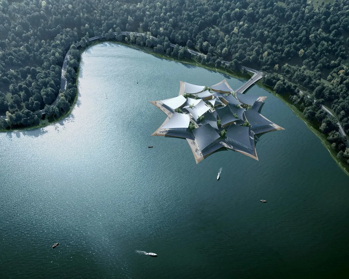 BIM建筑|天府水上会议中心 / MARS Studio 星球建筑事务所