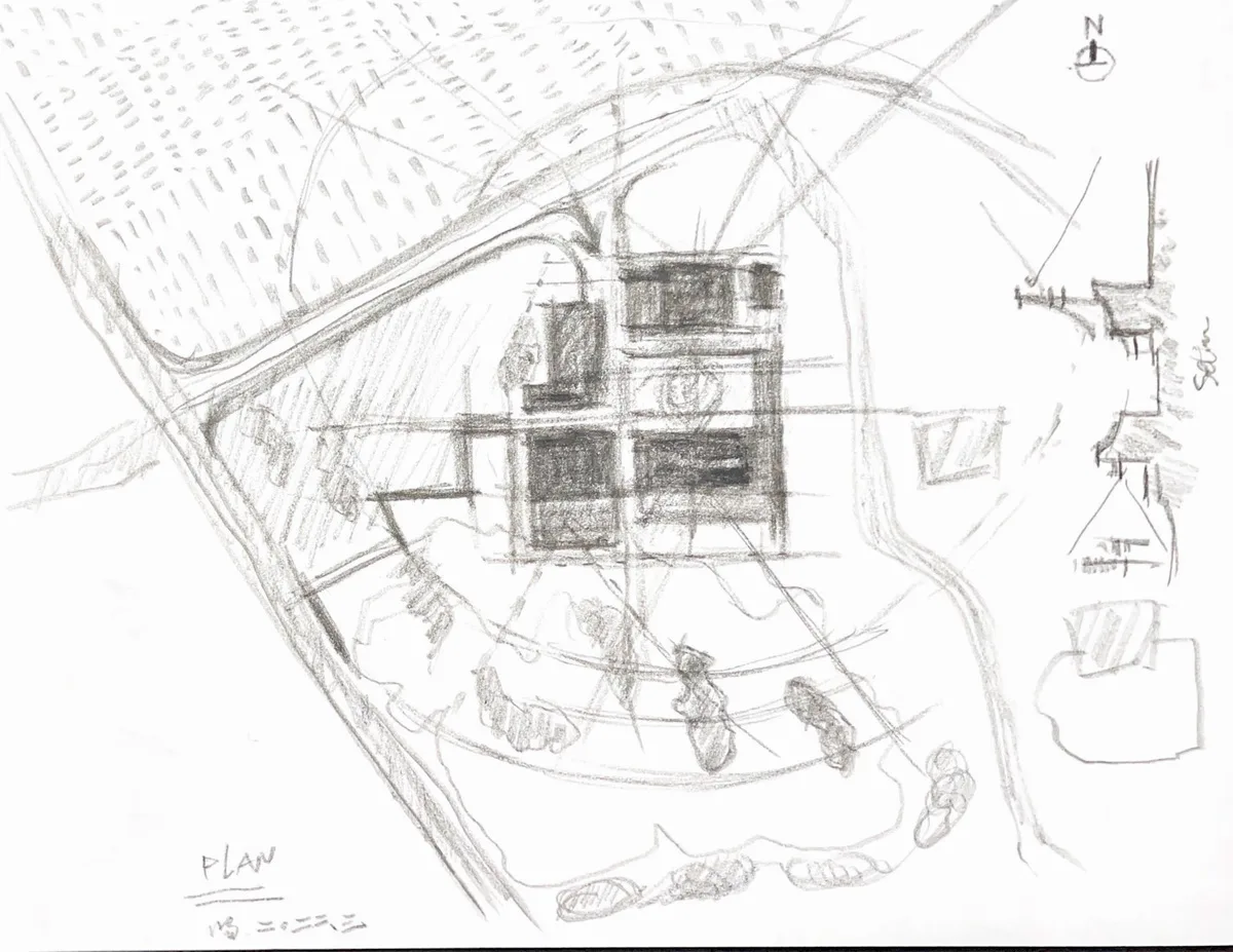 BIM建筑|桐乡濮院红旗漾杉林部落共享餐厅 / 上海严旸建筑设计工作室