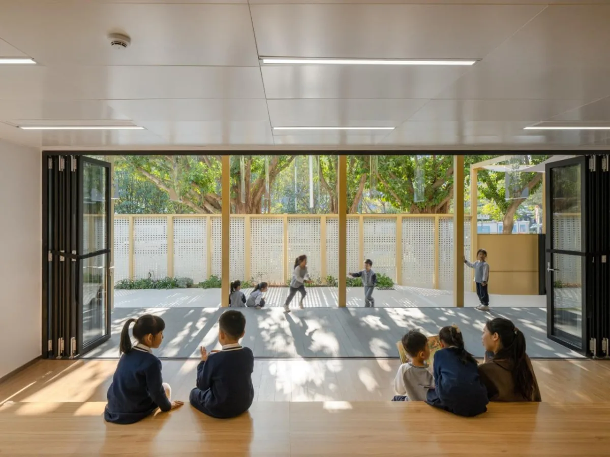 BIM建筑|新安海贝幼儿园改造 / 深圳对角线建筑设计