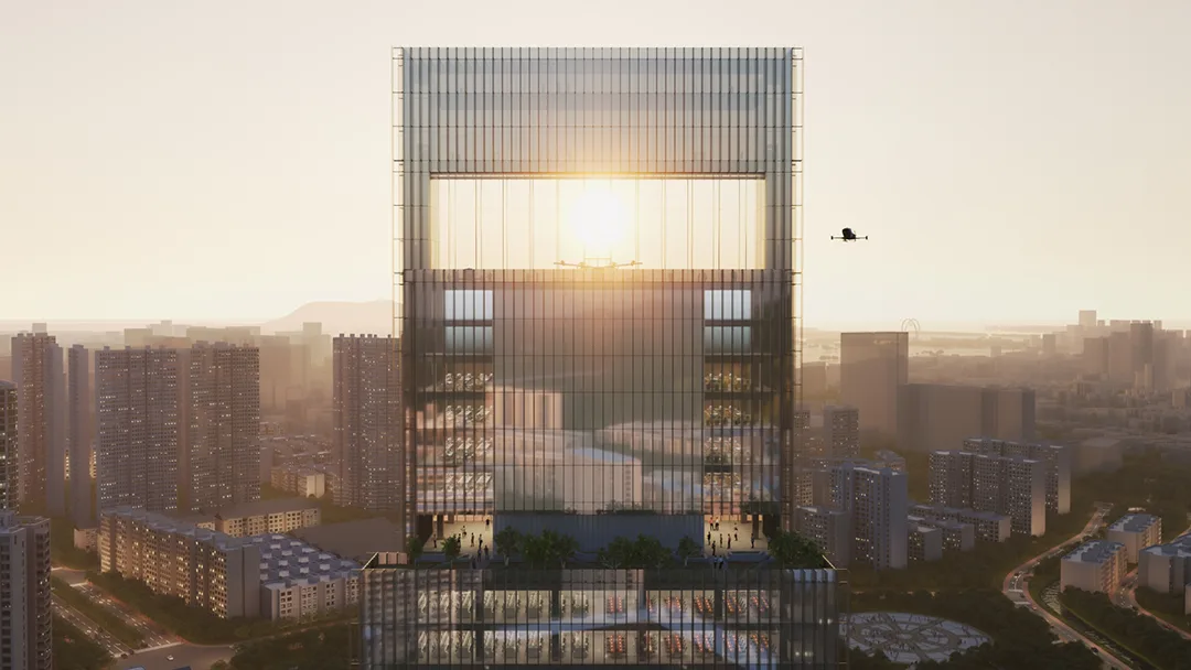 BIM建筑|中标候选方案：深圳宝安客运中心“工业上楼”项目 / SOPA祚诚建筑