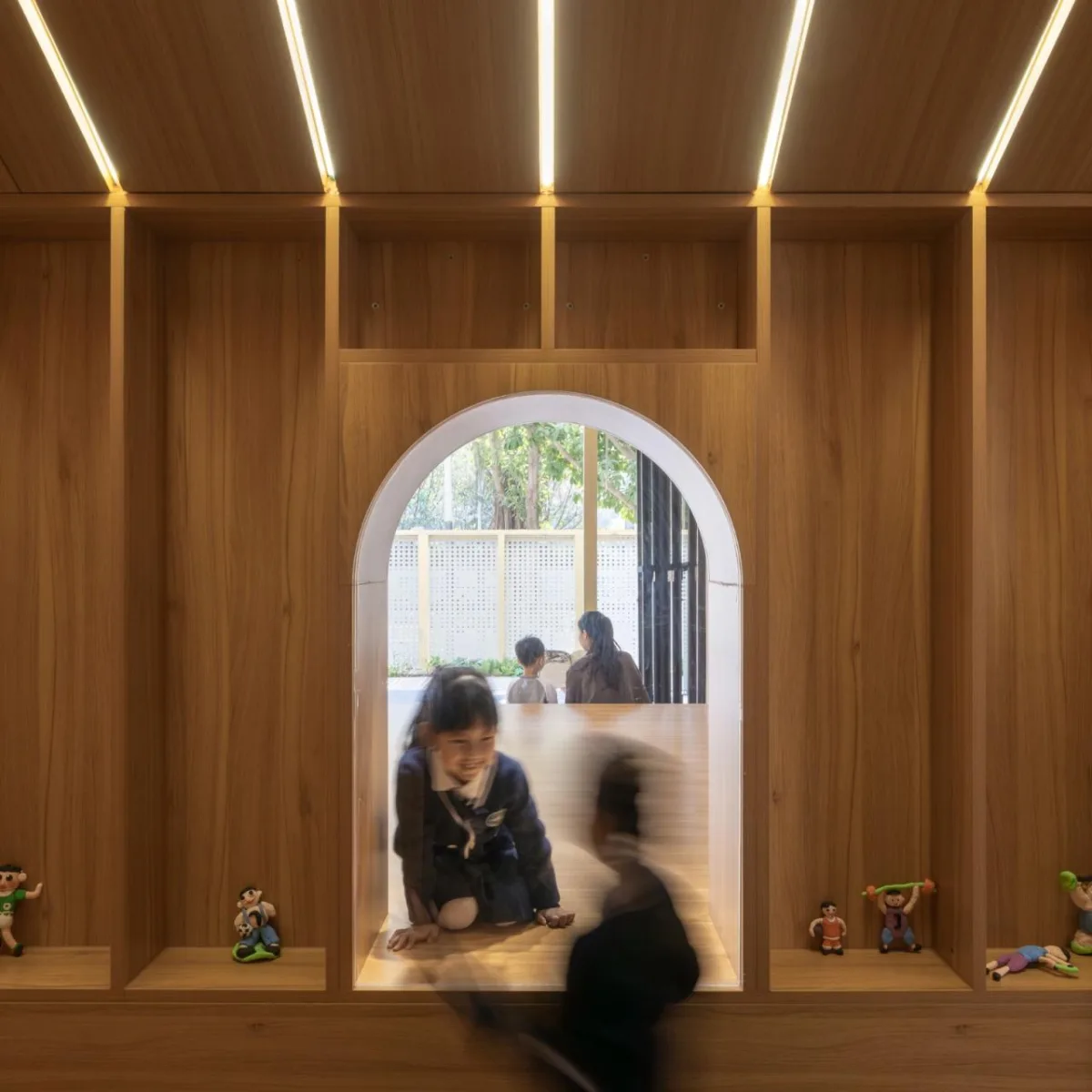 BIM建筑|新安海贝幼儿园改造 / 深圳对角线建筑设计